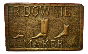 Victorian Shoe Makers Shop Sign, 1840s