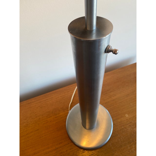 Vintage Nessen Metal Table Lamp For Sale In San Francisco - Image 6 of 15