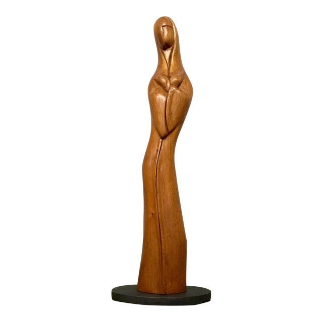 Hagenauer Style Art Deco Figurative Wooden Carving For Sale