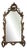 Antique Rococo Mirror, 1890s For Sale