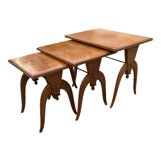 MCM Nesting Tables - Set of 3 For Sale