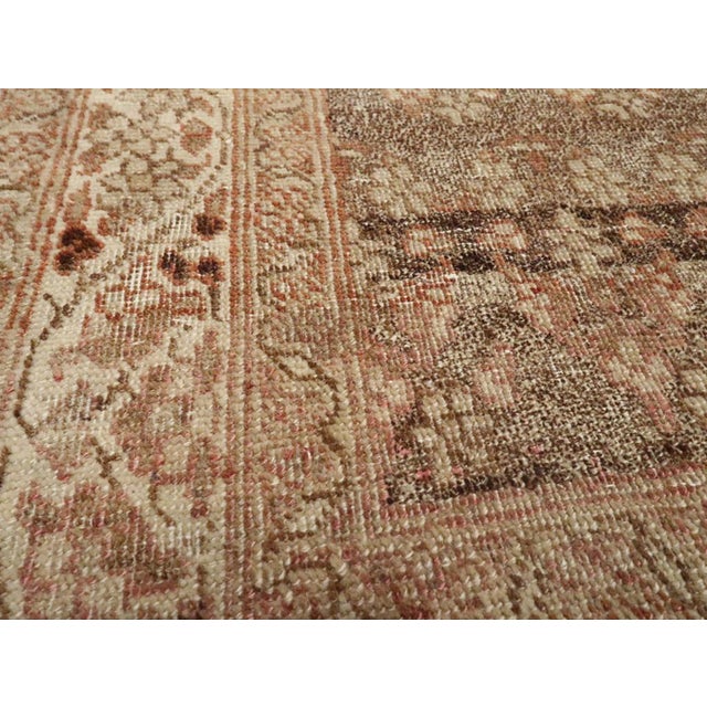 Rustic Galerie Shabab Collection Early 20th Century Persian Tabriz Hagi Jalili Rug For Sale - Image 3 of 7