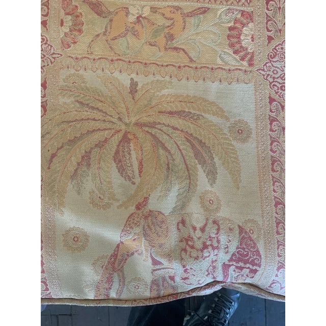 Vintage Sofa With Bohemian Style Upholstery For Sale - Image 12 of 14