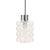 Metal Mid-Century Modern Bubble Glass Pendant Light attributed to Helena Tynell for Limburg, Germany, 1960s For Sale - Image 7 of 8