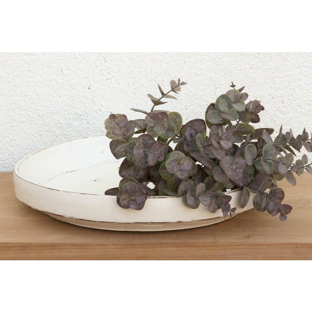 Wood Tibetan Turned Wood Dough Tray For Sale - Image 7 of 7