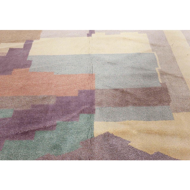 Art Deco Modern Art Deco Inspired Rug by Doris Leslie Blau For Sale - Image 3 of 9