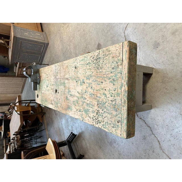 1960s Vintage Carpenter's Workbench, 1960s For Sale - Image 5 of 18