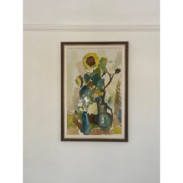 Alex Öberg, Still Rhythm, 1970s, Oil on Canvas, Framed For Sale - Image 9 of 15