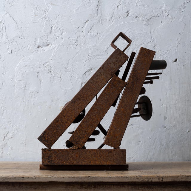 Giovanni 'John’ Bucci Metal Art Sculpture, 1960s For Sale - Image 12 of 12