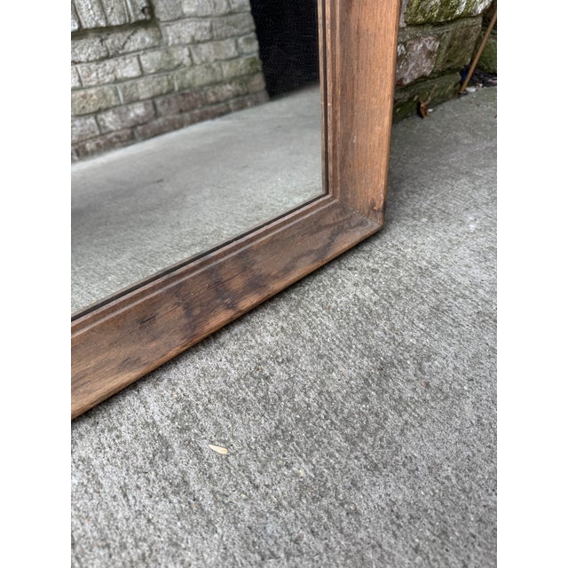 Early 20th Century Wooden Frame Mirror For Sale - Image 9 of 13