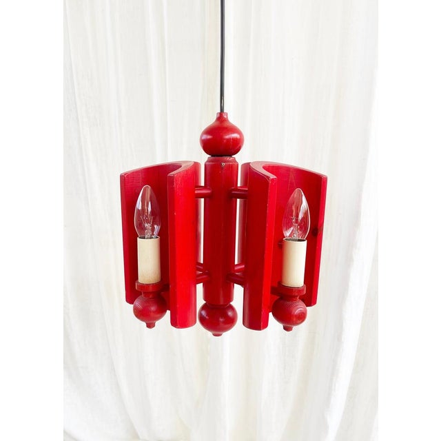 Scandinavian Modern Pendant Light from Vitrika, 1970s For Sale - Image 14 of 14