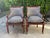 Hickory Chair Furniture Company Vintage Hickory Chair Regency Mahogany Armchairs With Original James River Upholstery, Pair For Sale - Image 4 of 12