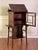 Art Nouveau Walnut Display or Music Cabinet With Beveled Glass and Easel Stand, C. 1910s For Sale - Image 4 of 17