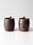 French Country Vintage Copper Mugs With Handles Pair For Sale - Image 3 of 11