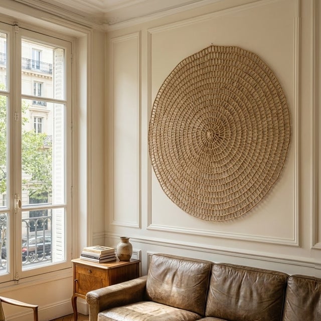 Green Contemporary Chabka Wall Decor Rug For Sale - Image 8 of 11