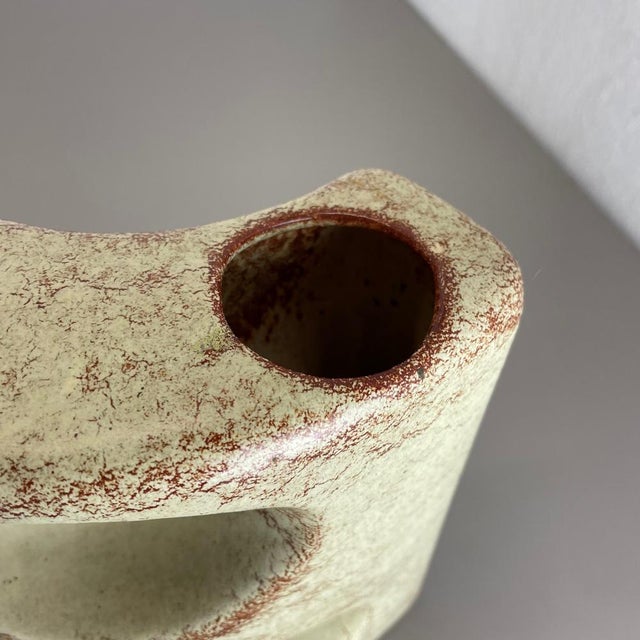 Ceramic Studio Pottery Vase from Bertoncello Ceramics, Schiavon, Italy, 1970s, Set of 2 For Sale - Image 12 of 18