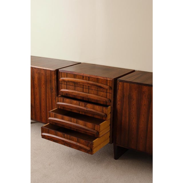 Wood Vintage Sideboard by Jean Gillon, Brazil, 1960s For Sale - Image 7 of 12