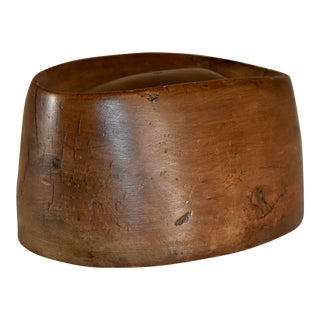 Circa 1900 French Trilby Hat Form For Sale