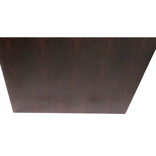 Brown Mid Century Danish Modern Stereo Record Cabinet Rosewood C. 1960/70's For Sale - Image 8 of 16