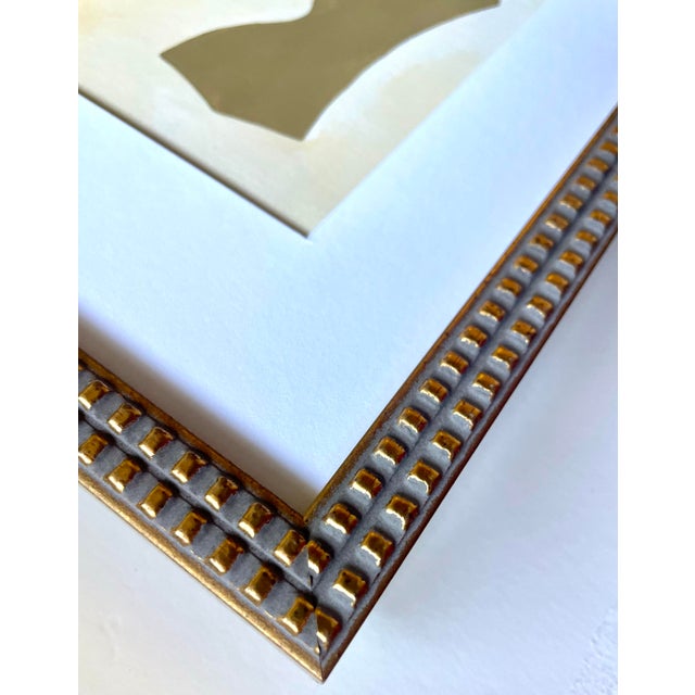 Contemporary 2026 "Scacchi" Contemporary Abstract Botanical Painting on Paper by Artist r.k. Red For Sale - Image 3 of 3