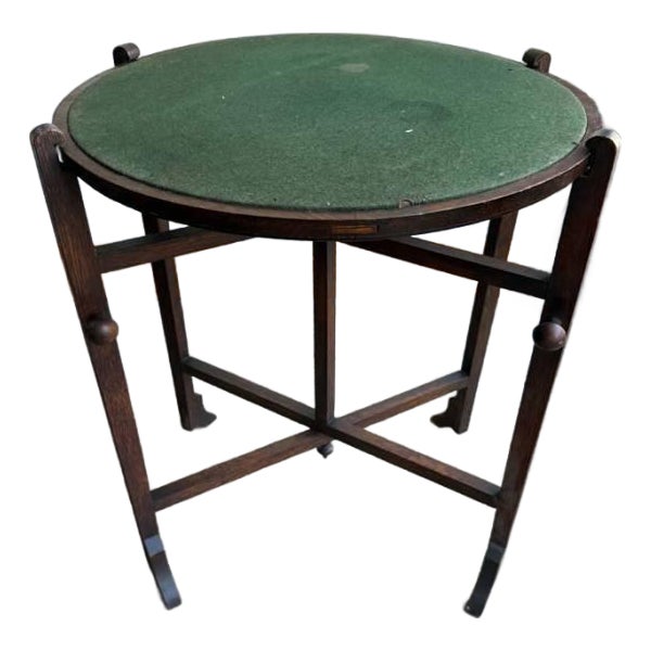 Antique Early 20th Century Revertable Coaching, Campaign or Butlers Tray Table For Sale
