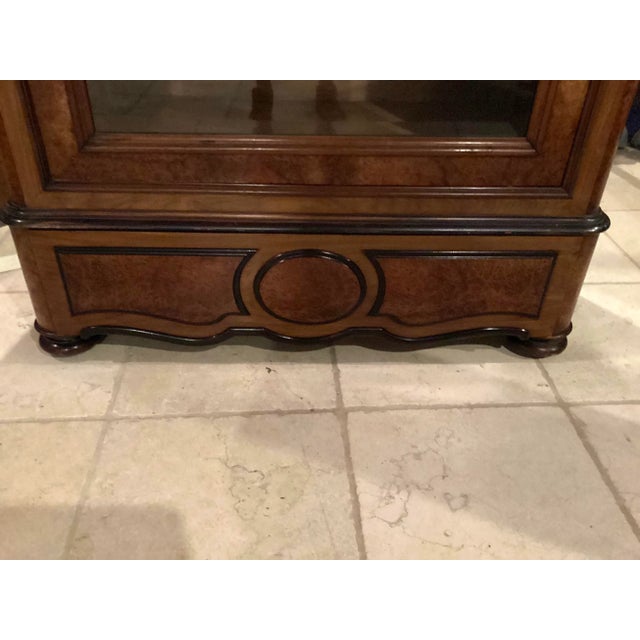 French Handsome French Rosewood Bookcase/Armoire For Sale - Image 3 of 8