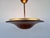 Bauhaus Bauhaus Brass Pendant with Indirect Light, Czechoslovakia, 1930s For Sale - Image 3 of 9