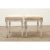 White Swedish 18th Century Louis XVI Style Benches - A Pair For Sale - Image 8 of 8
