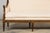 Late 19th Century French Louis XVI Style Oak Canapé in Cream Jacquard For Sale In New York - Image 6 of 18