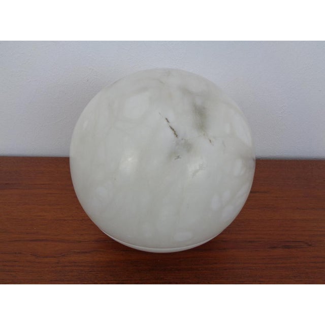 Stone Marble Table Ball Lamp, 1960s For Sale - Image 7 of 18