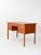 1960s Vintage Scandinavian Teak Desk with Drawers, 1960s For Sale - Image 5 of 10