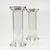 1980s Adaptable Clear Acrylic Candle Holders - A Pair For Sale - Image 9 of 9