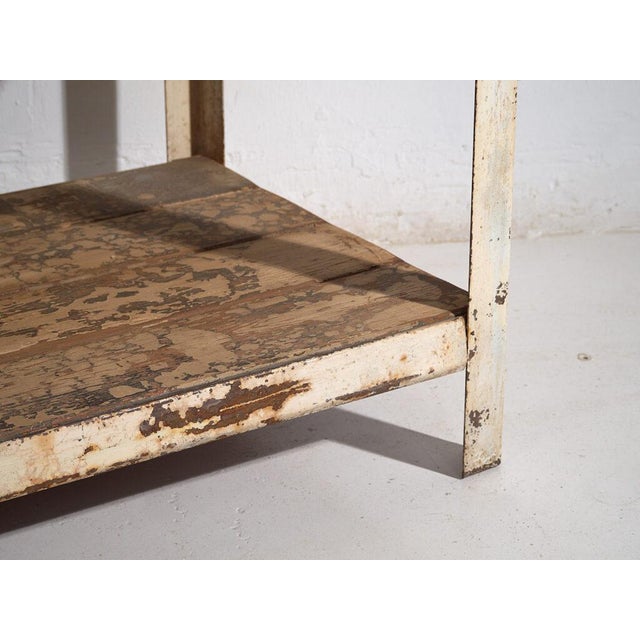 Industrial Worktable with Drawers, 1940s For Sale - Image 4 of 10