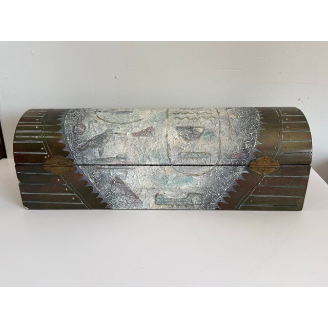 1980s 1980's Studio Made Decorative Box For Sale - Image 5 of 7