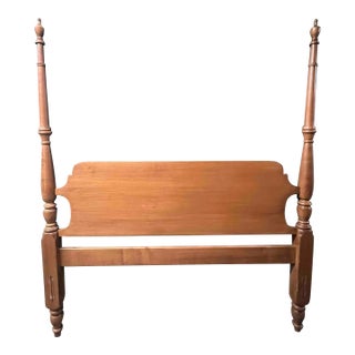 Mid-Century Four-Poster Headboard and Footboard For Sale