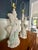 Late 20th Century Vintage Faux Bois Plaster Egret Lamps For Sale - Image 5 of 5