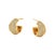 18 karat yellow gold Diamonds 2.70 carats approx. Post backs for pierced ears Length 0.7 inch approx.