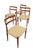 1970s Chairs in Teak and Leather by Henning Kjærnulf for KS Møbler, 1960s, Set of 4 For Sale - Image 5 of 14