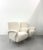 Contemporary MCM Bouclé Lounge Chairs - Pair For Sale - Image 4 of 5