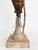 Brass Late 20th Century Palm Beach Chic Brass Macaw Parrot Tole Palm Tree Lamp For Sale - Image 8 of 11