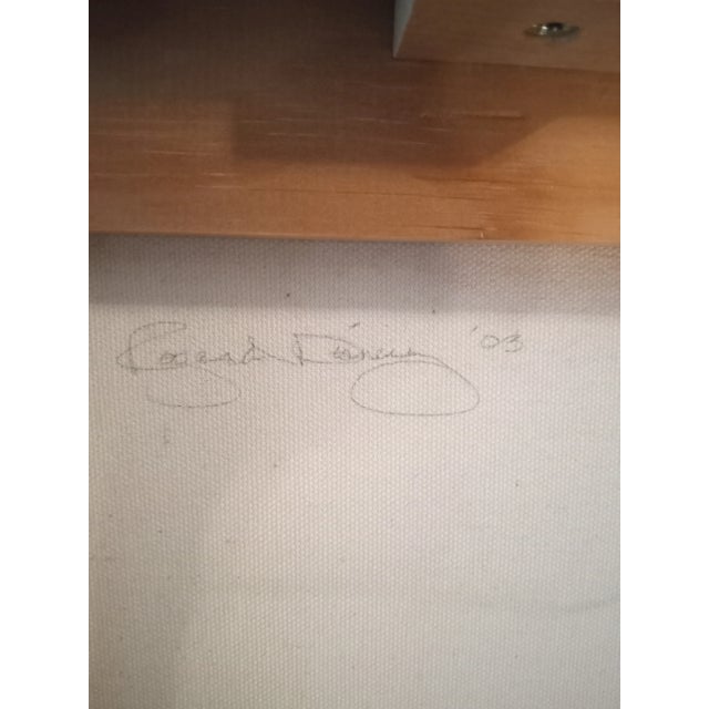 2000 - 2009 Impressionistic Oil Painting on Canvas For Sale - Image 5 of 5