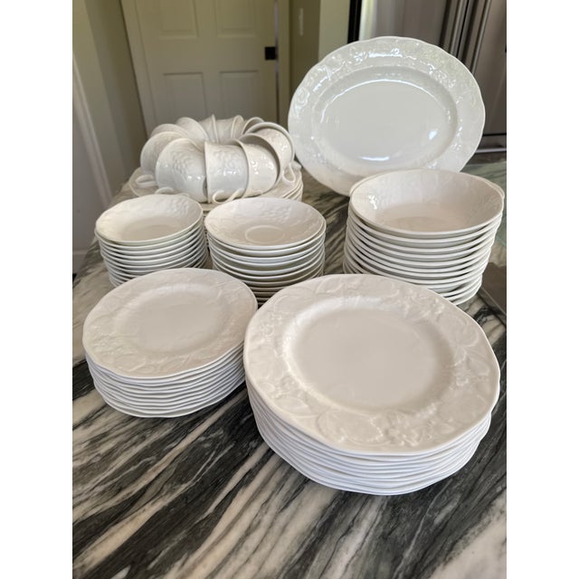 Ceramic 5 Piece Wedgwood Strawberry & Vine Place Setting - One of Multiple For Sale - Image 7 of 11