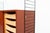 Wood String Wall Sideboard in Teak by Kajsa & Nisse Strinning, 1950s For Sale - Image 7 of 13