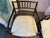 Wood 20th Century Faux Bamboo Chairs, Pair For Sale - Image 7 of 16
