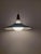 Black Vintage Danish Pendant Lamp, Denmark, 1960 For Sale - Image 8 of 10