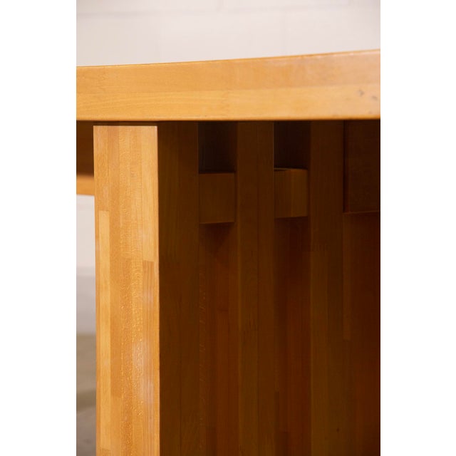 Postmodern Italian Postmodern Dining Table attributed to Tito Pinori, 1980 For Sale - Image 3 of 12