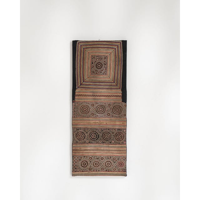 Early 20th Century China Tan Textile Wall Hanging For Sale - Image 10 of 15