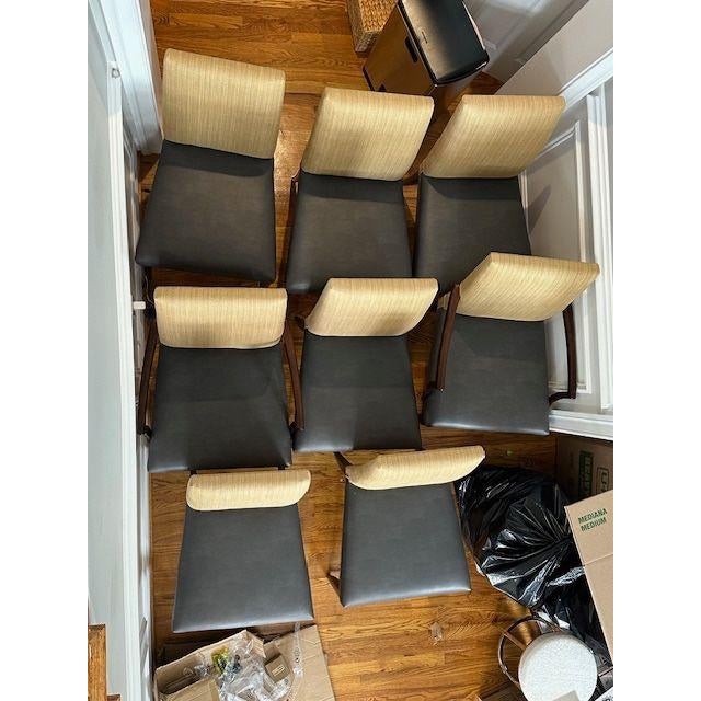 Baker Furniture Company Set of 8 Baker Dining Chairs For Sale - Image 4 of 11