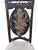 Mid-19th Century Dressing Chair With Convertible Mirror Seatback in Off-White Jacquard Fabric For Sale In Atlanta - Image 6 of 12