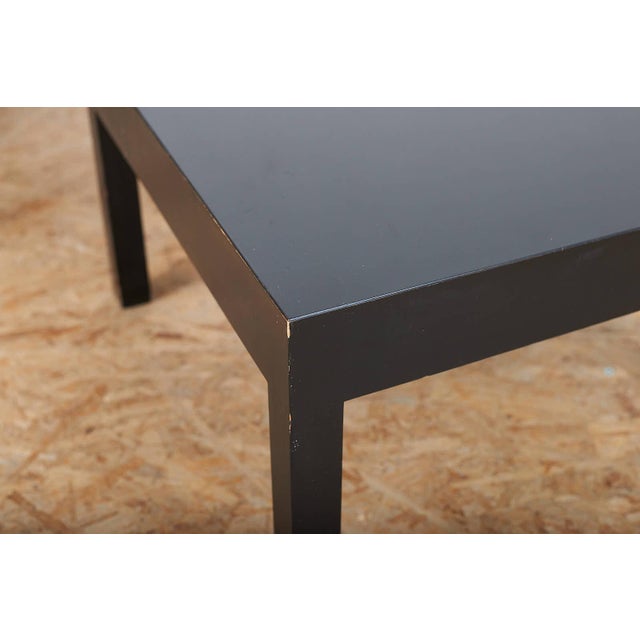 Vintage Nesting Tables in Wood Lacquered Black by Ulrich P. Wieser for Wohnbedarf, 1958, Set of 3 For Sale - Image 11 of 17